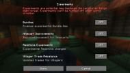 Experimental features in Java Edition (Image via Mojang)